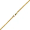 3mm Strickcollier Kette Halsreif, 585 Gold Gelbgold, 50cm, Produktbild-Vorschau 4