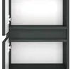 Midischrank >Pienza< in Grau-matt - 40x130x35cm Voir les images du produit 4