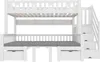 Sweiko Lit mezzanine multifonctionnel, 90x200cm, lit et Voir les images du produit 12