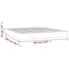Diagram showing the dimensions of a mattress. Produktbild-Vorschau