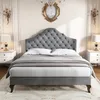A bedroom scene with a bed as the central focus. Produktbild-Vorschau
