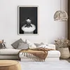 Gerahmtes Poster - Rahmen in heller Eiche - Ballerina Produktbild-Vorschau 7
