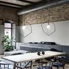 Lampadario In Metallo Industrial Cube Nero 1 Luce E27 Anteprima dell’immagine prodotto 2
