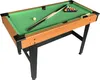 Tavolo da biliardo Relaxdays con accessori, 4 gambe, A x L Anteprima dell’immagine prodotto 1