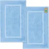 Lavea® 2er Set Badematte 50x80 cm – Waschbare Badematten Produktbild-Vorschau 1
