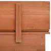 vidaXL Sandkasten Tannenholz 95×90×15 cm Produktbild-Vorschau 15