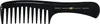 A black comb on a white background. Anteprima dell’immagine prodotto