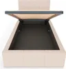 An open bed frame showing the storage compartment underneath. Náhled obrázku produktu