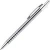 10 Kugelschreiber / aus Metall / Farbe: grau Produktbild-Vorschau 2