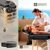 Table de massage pliante 2 zones en bois et portable - noir Voir les images du produit 4