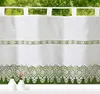 heimtexland ® Scheibengardine Natur Stickerei Spitze Produktbild-Vorschau 2
