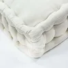 Otomana tapicerowana gładkim bawełnianym aksamitem w Podgląd zdjęcia produktu 4