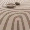 Teppich Wohnzimmer, moderne geometrisch abstrakte Muster, Produktbild-Vorschau 4