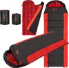 NC2003 Sac de couchage Nils Camp noir et rouge Voir les images du produit 21