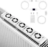 Set di 1 amplificatore per radiatori Ikodm, ventilatore per Anteprima dell’immagine prodotto 9