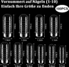 100 Stück Dual Nail Forms Set, Nagelverlängerung Doppelte Produktbild-Vorschau 2
