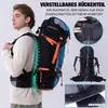 Wanderrucksack Wanderrucksack Rucksack mit Rückenbelüftung Produktbild-Vorschau 3