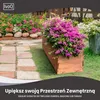 IvoQ Drewniana donica – 120x40x32 cm – Lite drewno z Podgląd zdjęcia produktu 5