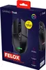Trust GXT 110 Felox myszka Oburczny RF Wireless Optyczny Podgląd zdjęcia produktu 16