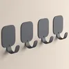 doporro Klebehaken extra stark aus Aluminium, Haken Produktbild-Vorschau 1