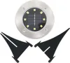 vidaXL Solarne lampy podłogowe 8 szt. LED ciepły biały Podgląd zdjęcia produktu 5