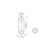 2 Glühbirnen C5W 5W 12V SV8,5 36mm Soffitte Lampe Neu (7) Produktbild-Vorschau 2