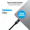 FlinQ – 2x USB-C zu USB-C Kabel 100W – Schnellladung & Produktbild-Vorschau 9