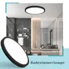 ZMH Deckenlampe Schwarz LED Deckenleuchte Ø30cm Produktbild-Vorschau 3