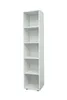 VDD Weißer Badezimmerschrank - 5 offene Fächer - Produktbild-Vorschau 2