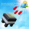 4X LED Solar Pfosten Säulenleuchte Zaun Solarlampe Kappen Produktbild-Vorschau 2