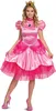 Costume da principessa Peach per donna Nintendo in maschera Anteprima dell’immagine prodotto 1