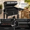 Gril na drevené uhlie Strattore / štvorcový BBQ XL Náhľad obrázku produktu 4