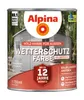 Alpina Wetterschutzfarbe halbdeckend 0,75 L vintagegrau Produktbild-Vorschau 1