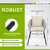 Juskys Rope Stühle 2er Set - Gartenstühle mit Seilgeflecht Produktbild-Vorschau 5
