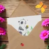 Mr. & Mrs. Panda Grußkarte Panda Geocaching - Weiß - Produktbild-Vorschau 3