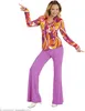 Groovy Damenbluse der 70er Jahre Schlager Hippie Siebziger Produktbild-Vorschau 5