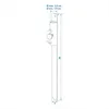 Sonnenschirmständer Rasendorn Ø 34mm x 50 cm Schirmständer Produktbild-Vorschau 8