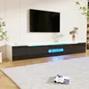 Merax TV-Schrank mit 16-farbiger LED-Beleuchtung, Lowboard Produktbild-Vorschau 2