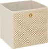 Aufbewahrung Korb Geflecht beige 31x31x31 cm Produktbild-Vorschau 1