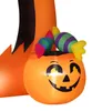 Halloween, nafukovací dekorace ve tvaru dýně – dekorativní Náhled obrázku produktu 10