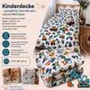 Textom Kinderdecke 90x120 cm Ganzjahresdecke antiallergisch Produktbild-Vorschau 2