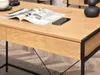 Scrivania larga DAMJAR - nero / rovere Anteprima dell’immagine prodotto 11