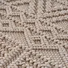 Teppich Beige Unicolor rechteckig Polyester Interieur Wohnaccessoire Unicolor BERNINA Dekor Produktbild-Vorschau