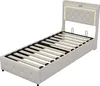 ProximaX Gasdruckbett 90×200 cm mit LED, USB und Produktbild-Vorschau 9