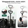 Sekey Klappbar Bollerwagen mit Faltbarer Heckklappe, 160L & Produktbild-Vorschau 6