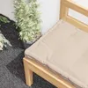 vidaXL Poduszka z palety bawełnianej 120×40×7 cm beżowa Podgląd zdjęcia produktu 2