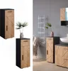 Meuble salle de bain Vicco Irma Chêne doré/anthracite Voir les images du produit 2