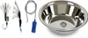 Evier inox 28 cm rond camping-car lavabo + robinet pompe Voir les images du produit 1