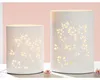 Lámpara de mesa Gilde, diseño de pájaro y ramas, porcelana, Vista previa de la imagen del producto 2