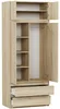 Skříň šatna s nástavcem 90x234 cm FRAMIRE B-9-NTIP sonoma Náhled obrázku produktu 4